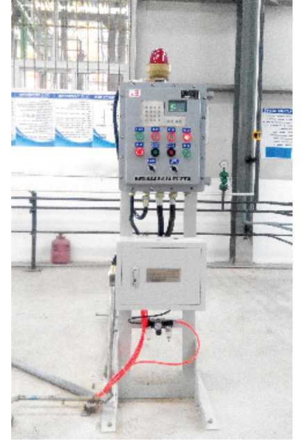 液氯充裝鋼瓶秤應用-