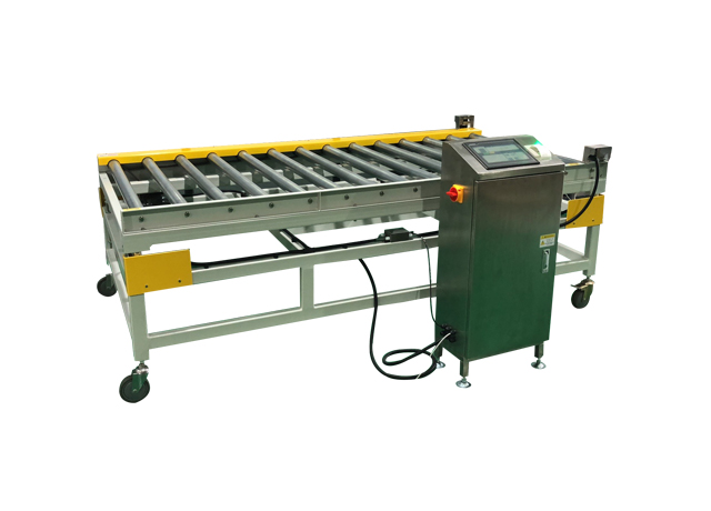 鼎拓為體育器材公司定制打包機滾筒秤成功案例